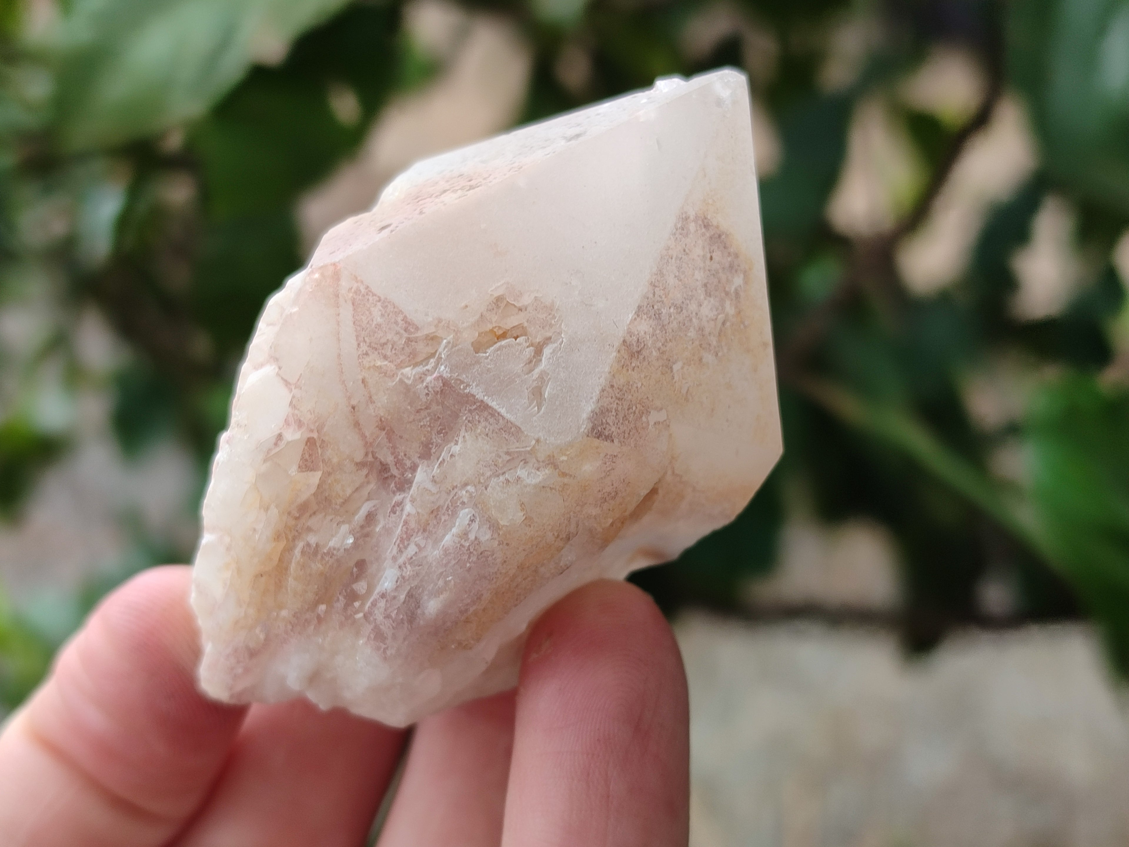Natural White Pineapple Quartz Crystals x 13 From Madagascar - Toprock Gemstones and Minerals 
