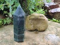 Polished Green Fuchsite Quartz Prism x 1 From Madagascar