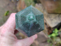 Polished Green Fuchsite Quartz Prism x 1 From Madagascar
