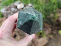 Polished Green Fuchsite Quartz Prism x 1 From Madagascar