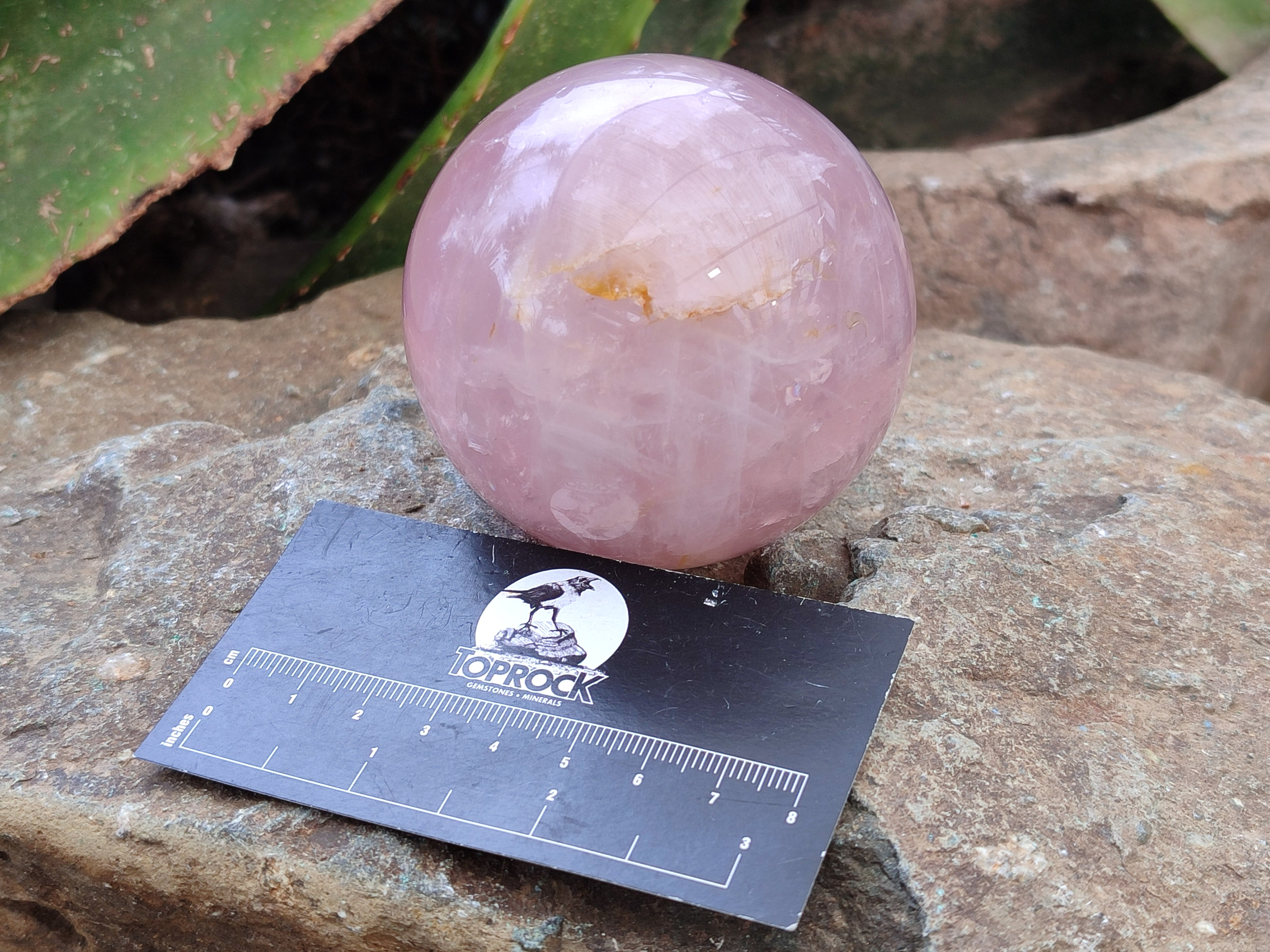 Polished Rose Quartz Spheres x 4 From Ambatondrazaka, Madagascar - Toprock Gemstones and Minerals 