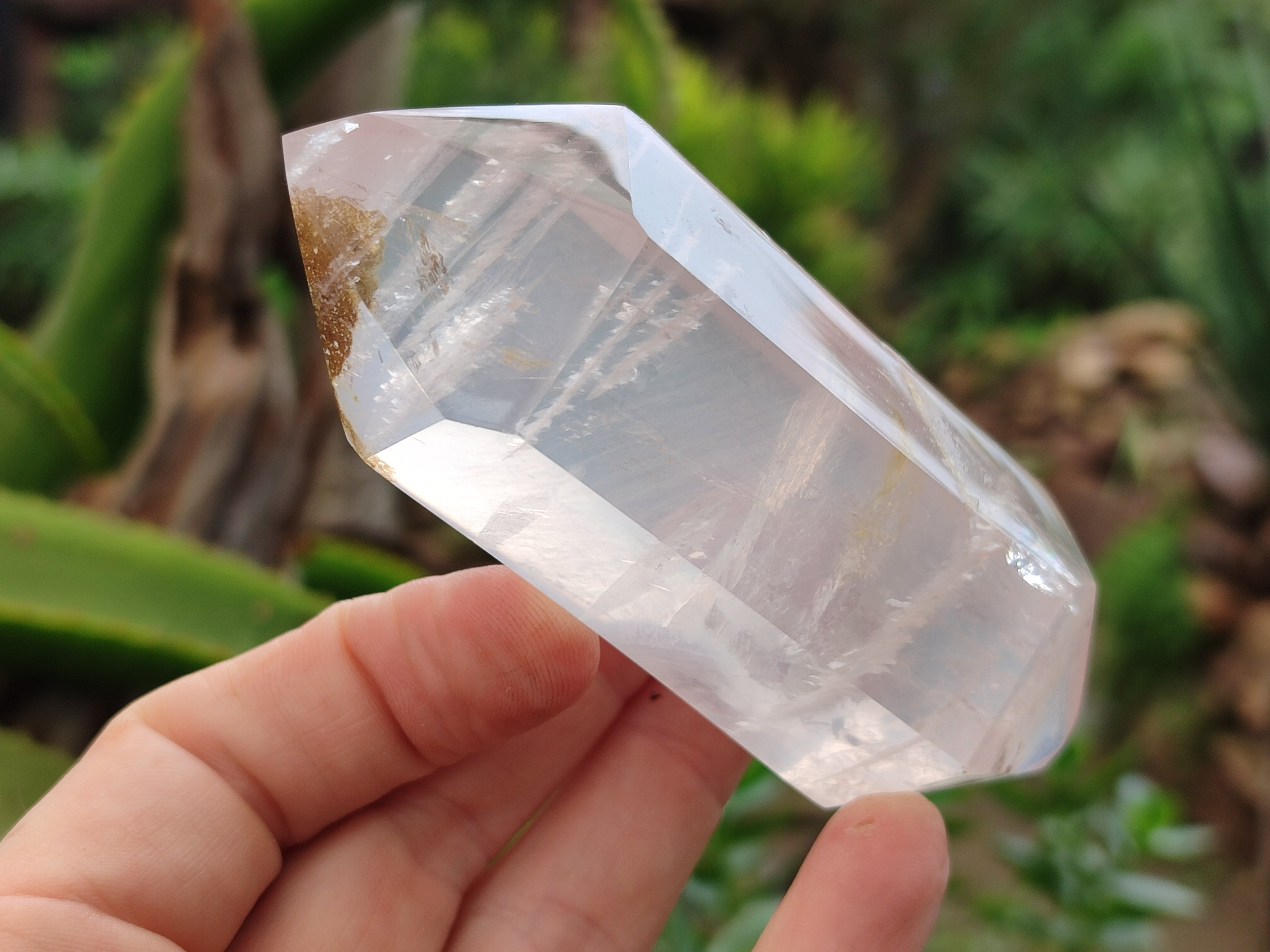 Polished Double Terminated Rose Quartz Points x 6 From Ambatondrazaka, Madagascar - Toprock Gemstones and Minerals 