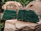 Natural Botryoidal Malachite Specimens x 4 From Tenke Fungurume, Congo - Toprock Gemstones and Minerals 