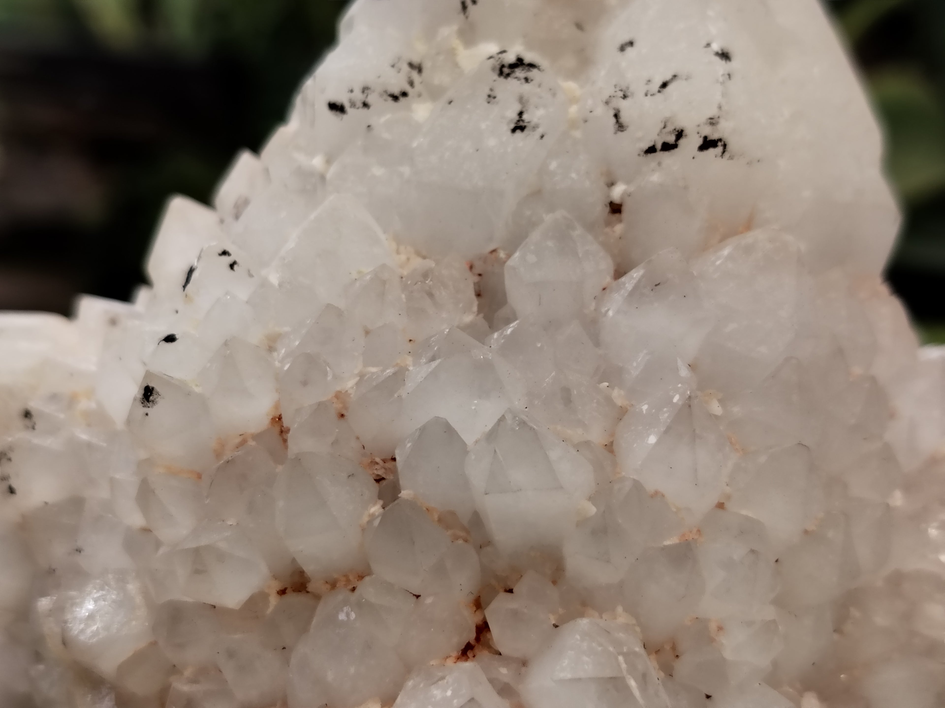 Natural White Cascading Quartz Clusters x 2 From Madagascar - Toprock Gemstones and Minerals 