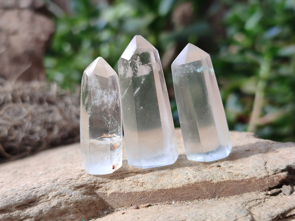 Polished Clear Quartz Crystals x 70 From Madagascar - Toprock Gemstones and Minerals 