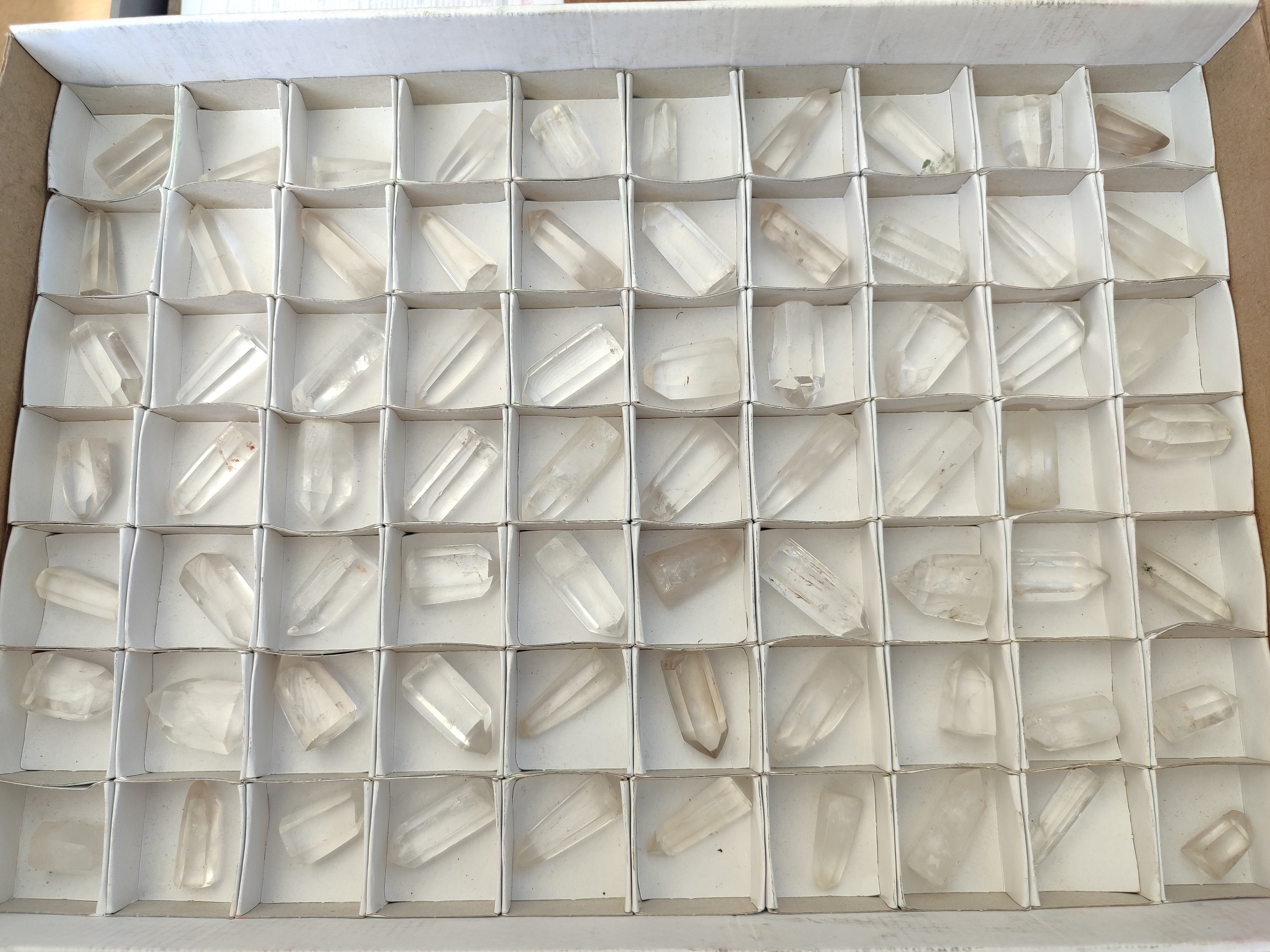 Polished Clear Quartz Crystals x 70 From Madagascar - Toprock Gemstones and Minerals 