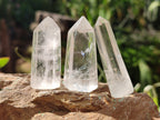 Polished Clear Quartz Crystals x 35 From Madagascar - Toprock Gemstones and Minerals 