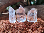 Polished Clear Quartz Crystals x 35 From Madagascar - Toprock Gemstones and Minerals 