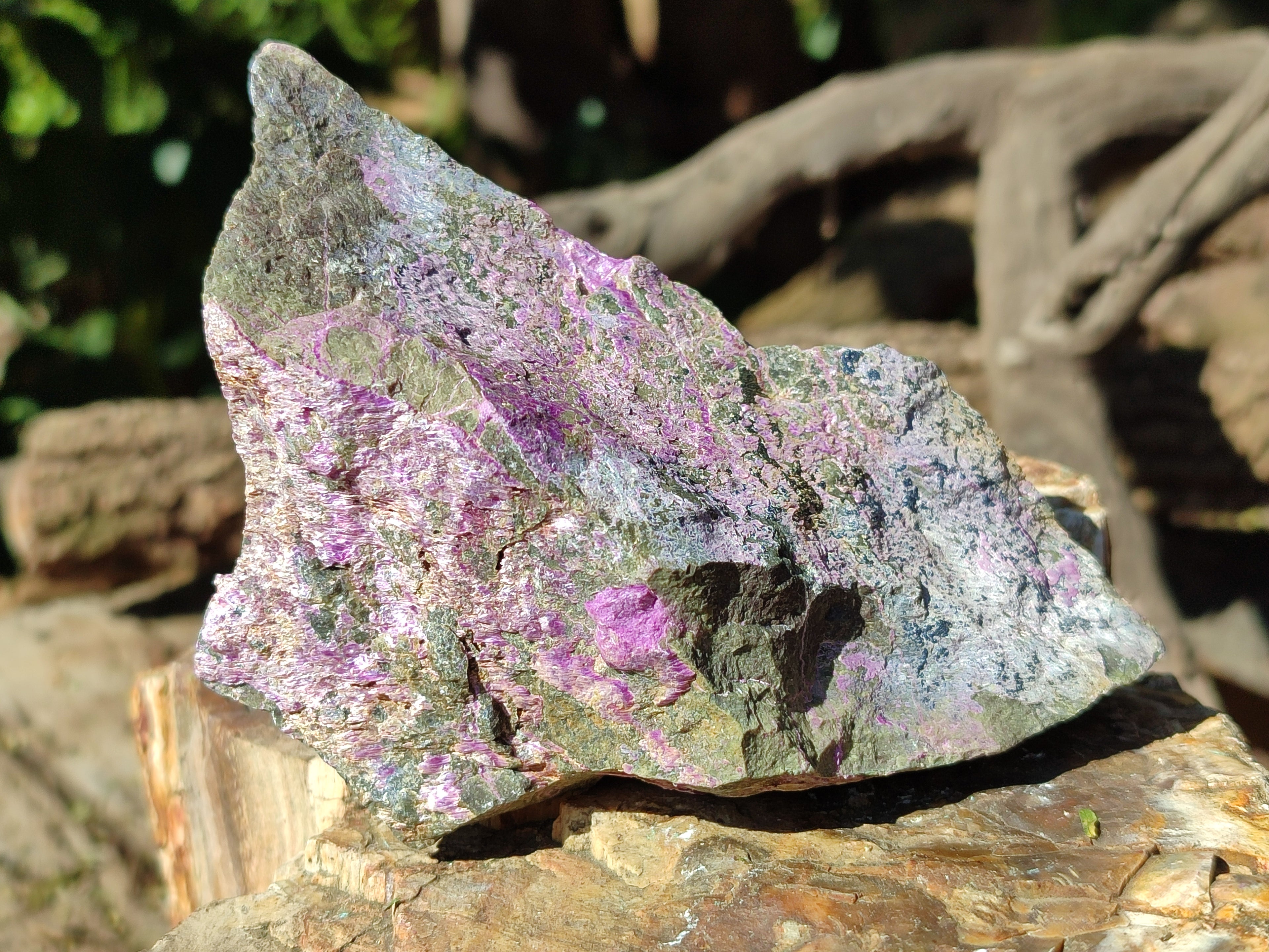 Natural Stichtite Cobbed Specimens x 12 From Barberton, South Africa - Toprock Gemstones and Minerals 