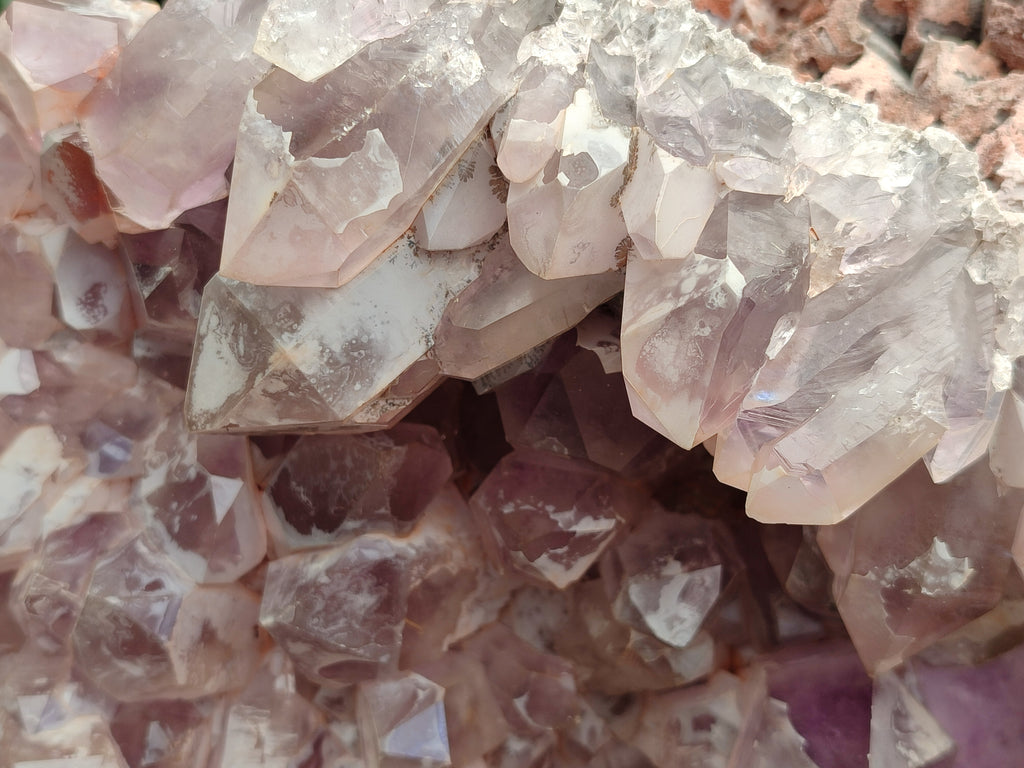 Natural Jacaranda Amethyst Quartz Cluster x 1 From Mumbwa, Zambia - Toprock Gemstones and Minerals 