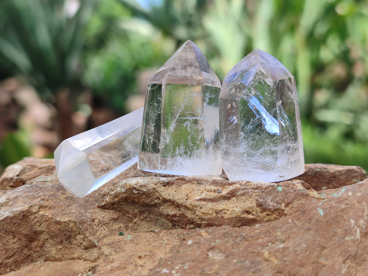 Polished Smokey Quartz Crystals x 70 From Madagascar - Toprock Gemstones and Minerals 