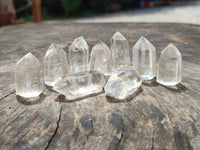Polished Smokey Quartz Crystals x 70 From Madagascar - Toprock Gemstones and Minerals 
