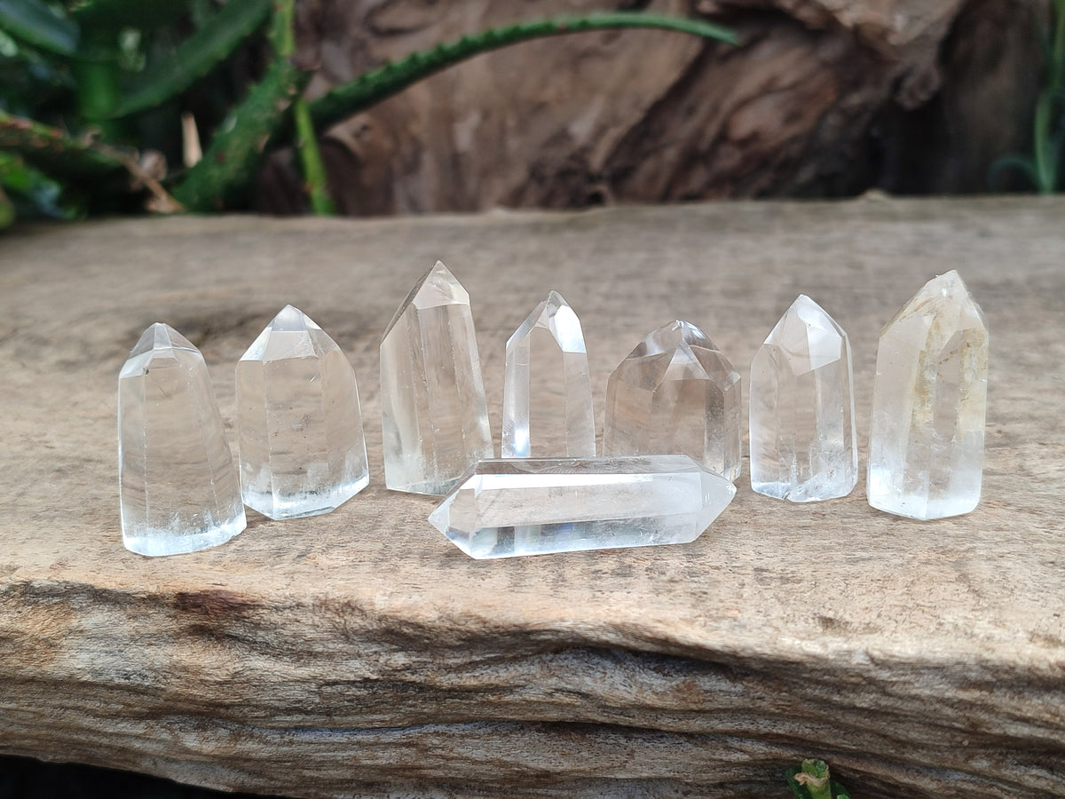 Polished Smokey Quartz Crystals x 70 From Madagascar - Toprock Gemstones and Minerals 