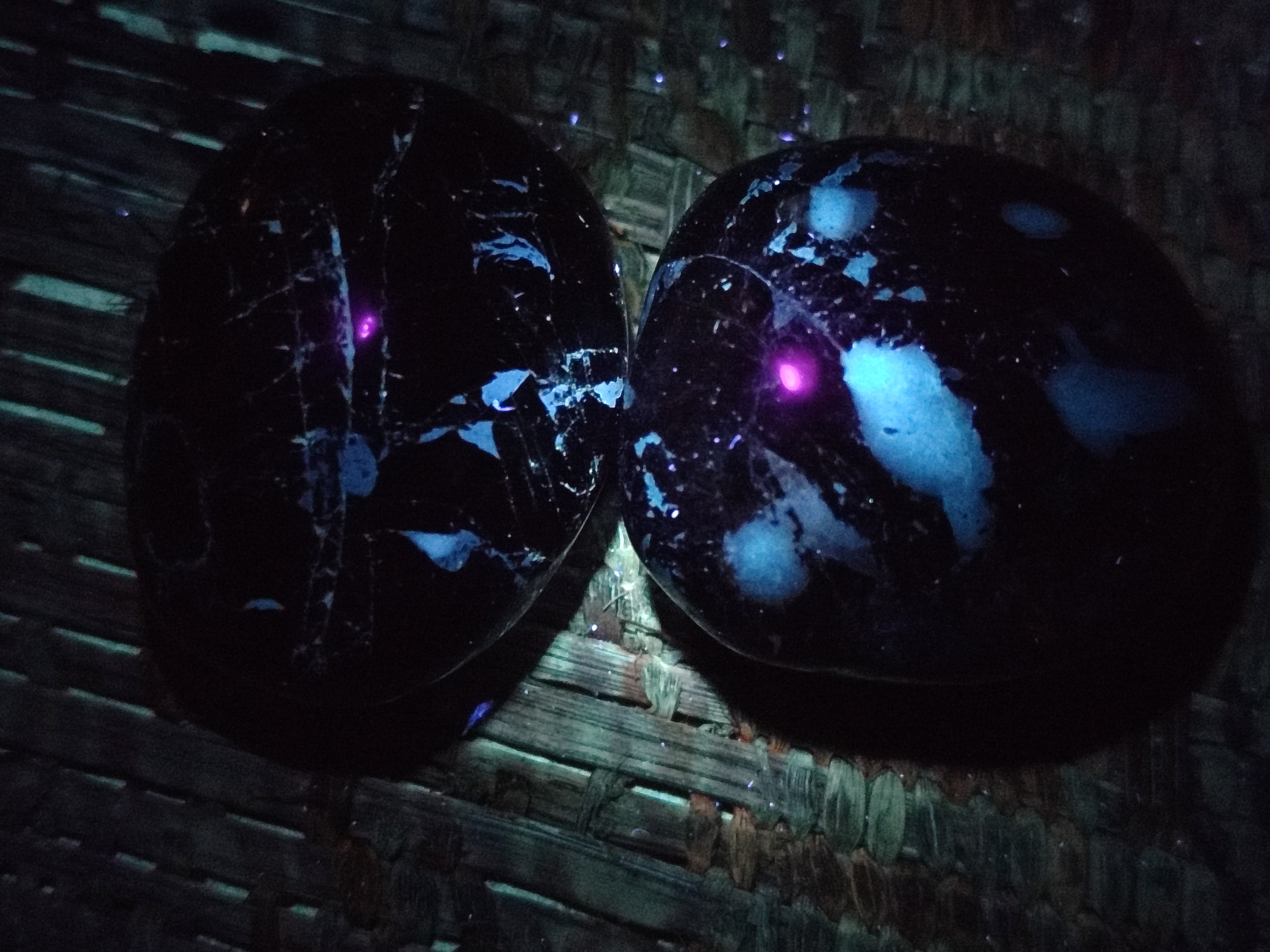 Polished Black Tourmaline Palm Stones x 16 From Madagascar - Toprock Gemstones and Minerals 