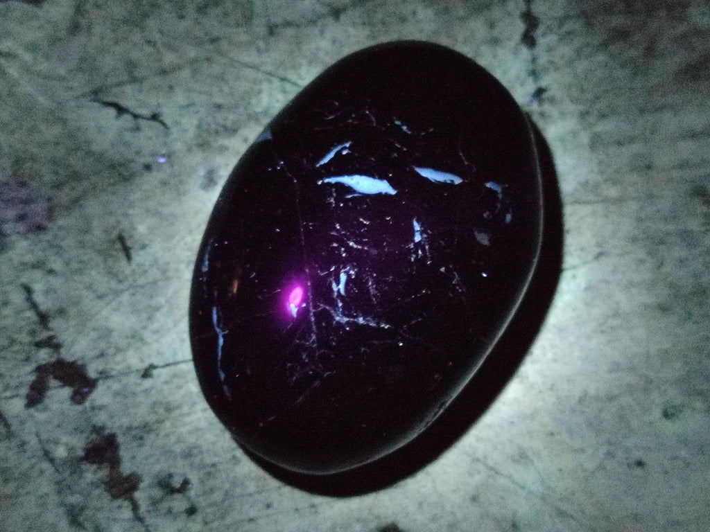 Polished Black Tourmaline Palm Stones x 16 From Madagascar - Toprock Gemstones and Minerals 