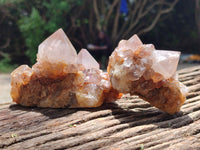 Natural Dark Amethyst Spirit Quartz Clusters x 6 From Boekenhouthoek, South Africa - Toprock Gemstones and Minerals 