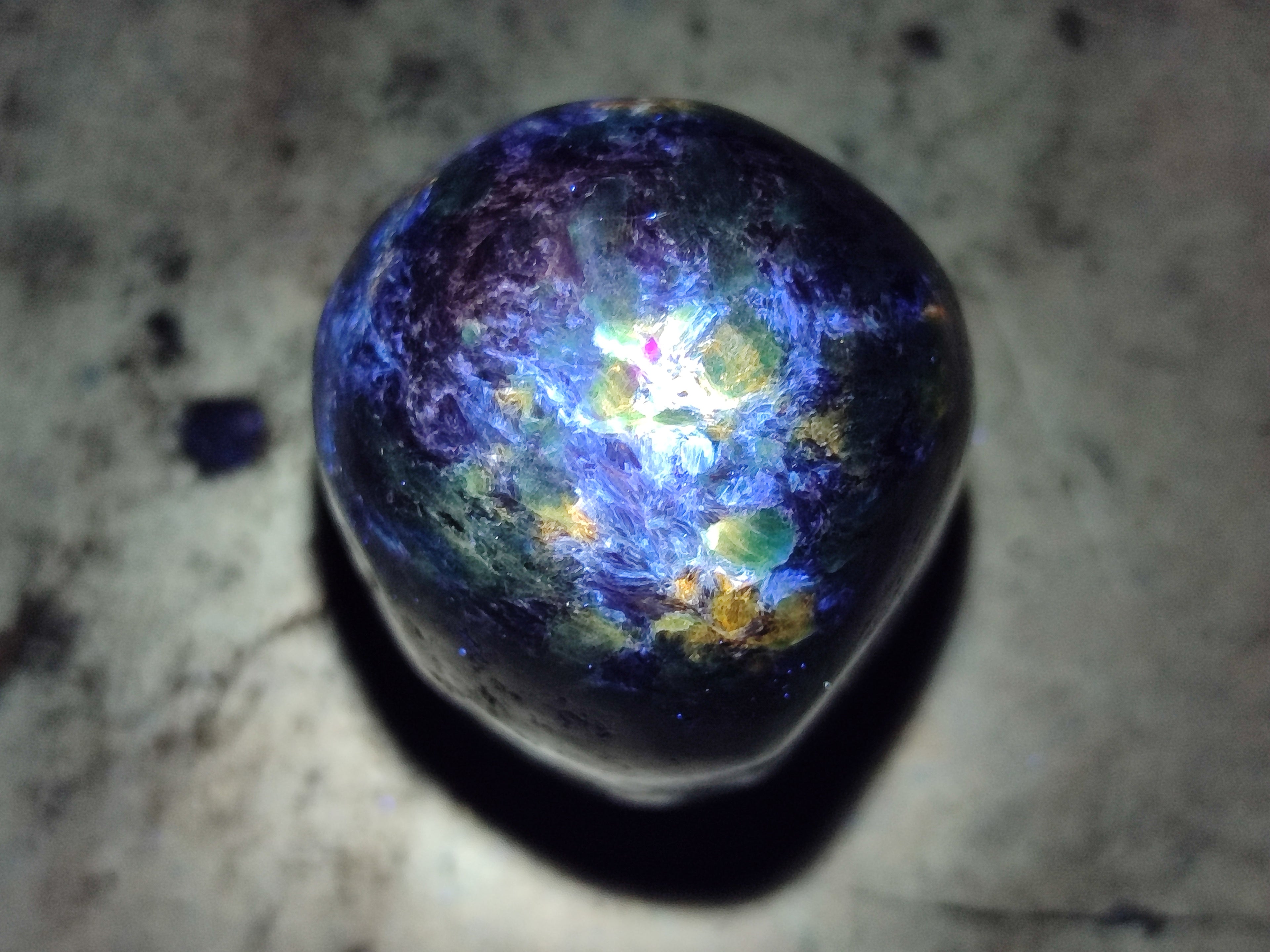 Polished Emerald Mica In Matrix Standing Free Forms x 4 From Mutoko, Zimbabwe - Toprock Gemstones and Minerals 