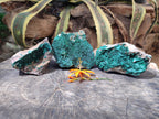 Natural Botryoidal Malachite Specimens x 3 From Tenke Fungurume, Congo - Toprock Gemstones and Minerals 