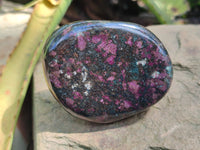 Polished Ruby Corundum In Chrome Verdite Free Forms x 4 From Zimbabwe - Toprock Gemstones and Minerals 