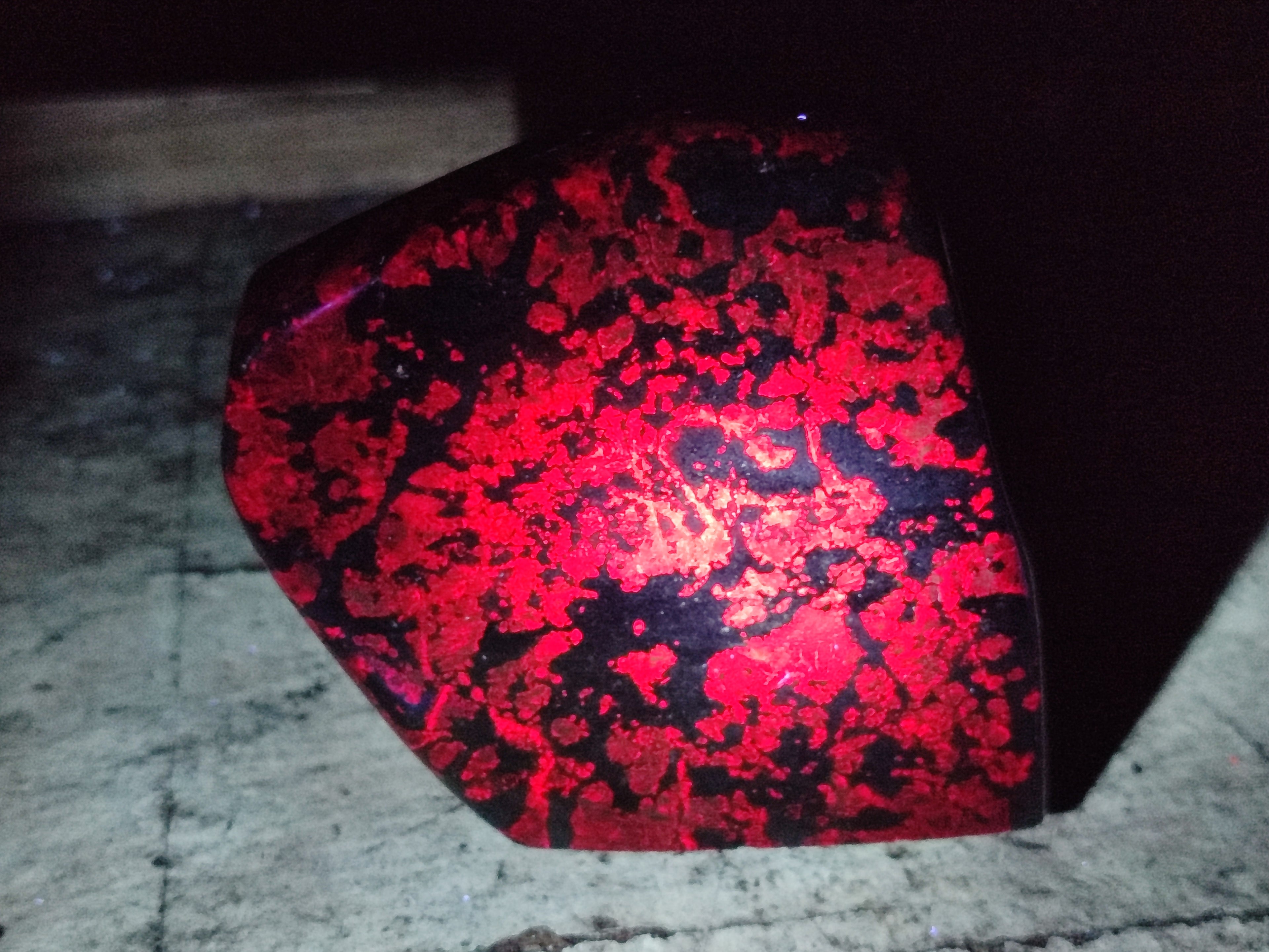 Polished Ruby Corundum In Chrome Verdite Standing Free Forms x  From Zimbabwe - Toprock Gemstones and Minerals 