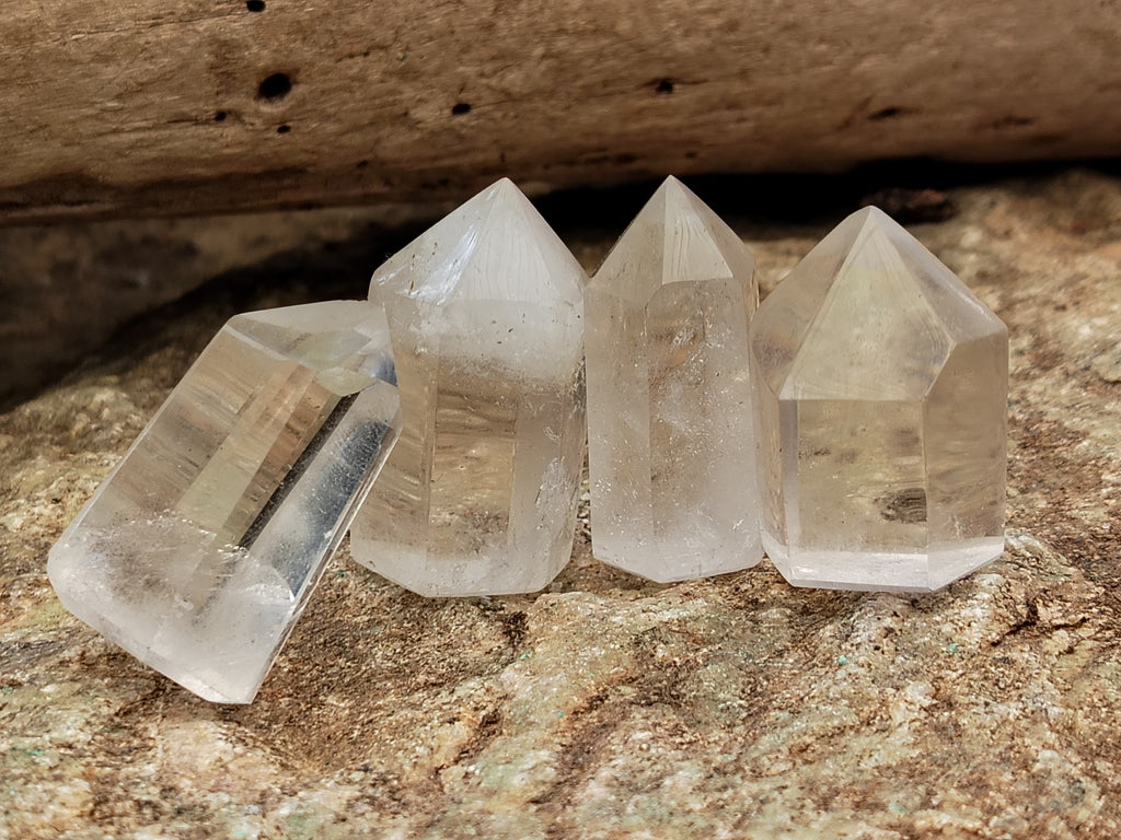 Polished Smokey Quartz Crystals x 35 From Madagascar - Toprock Gemstones and Minerals 