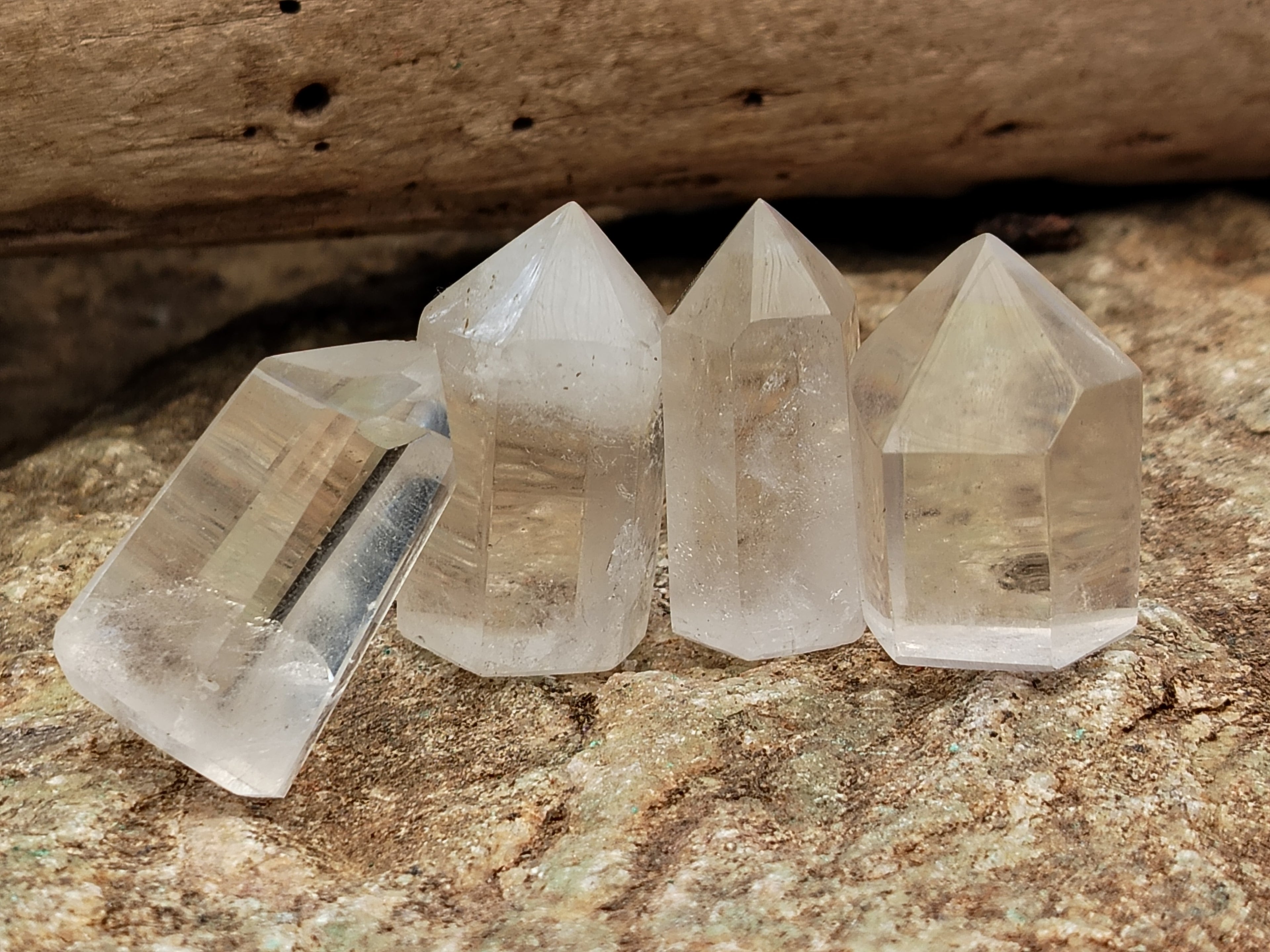 Polished Smokey Quartz Crystals x 35 From Madagascar - Toprock Gemstones and Minerals 