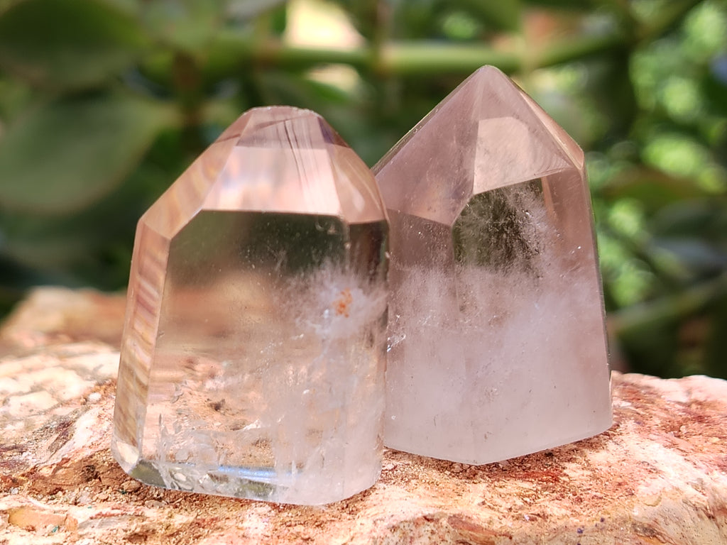 Polished Smokey Quartz Crystals x 35 From Madagascar - Toprock Gemstones and Minerals 