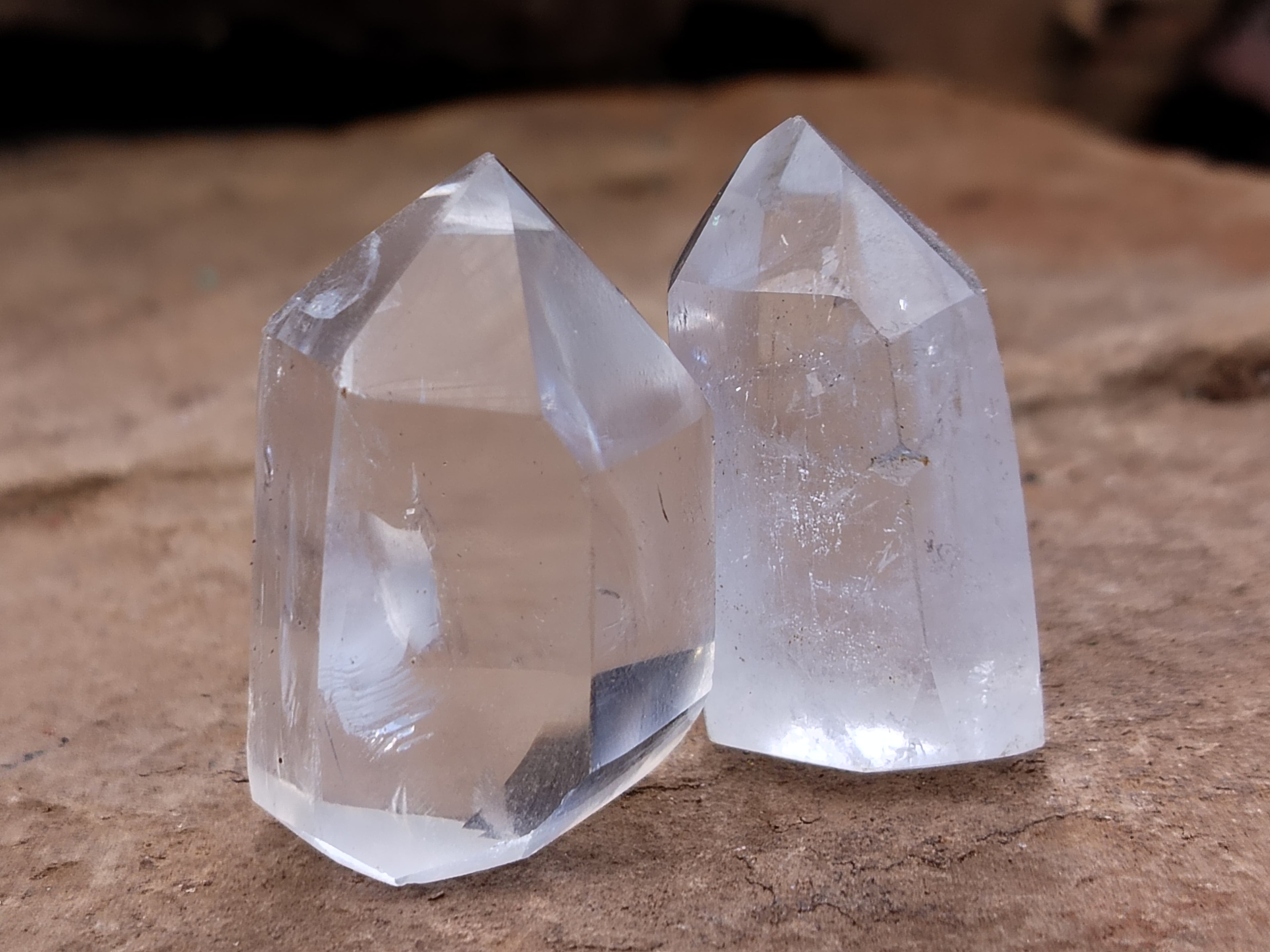 Polished Smokey Quartz Crystals x 35 From Madagascar - Toprock Gemstones and Minerals 