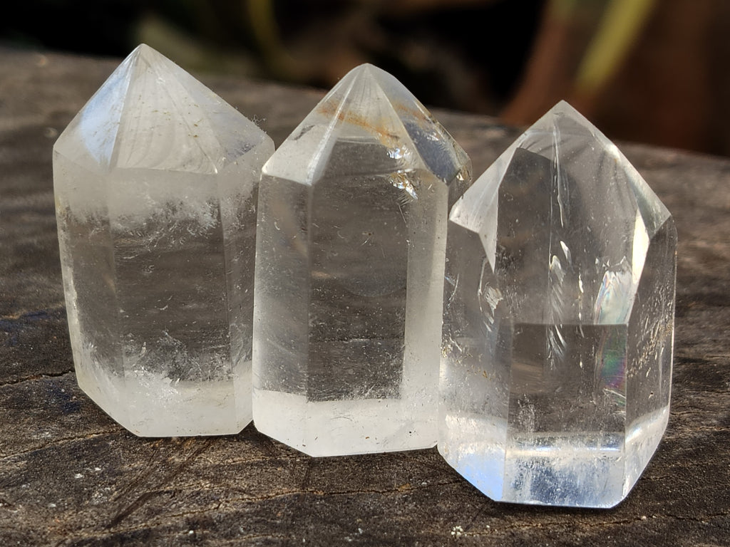 Polished Smokey Quartz Crystals x 35 From Madagascar - Toprock Gemstones and Minerals 