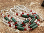 Polished Mixed Stone Bead Necklaces - Sold Per Item - From South Africa - Toprock Gemstones and Minerals 