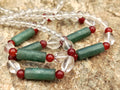Polished Mixed Stone Bead Necklaces - Sold Per Item - From South Africa - Toprock Gemstones and Minerals 