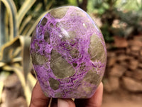 Polished Stichtite Standing Free Forms x 6 From Barberton, South Africa - Toprock Gemstones and Minerals 