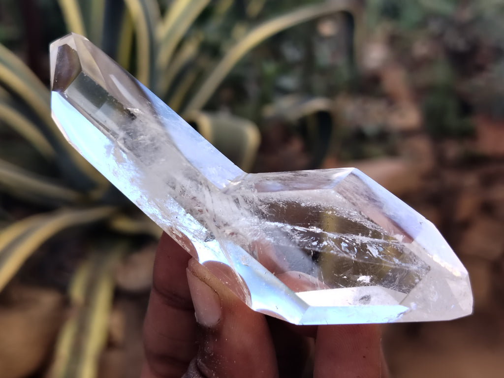 Polished Double Terminated Clear Quartz Crystals x 12 From Madagascar - Toprock Gemstones and Minerals 