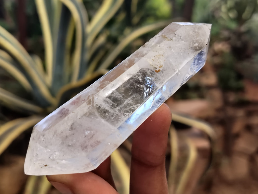 Polished Double Terminated Clear Quartz Crystals x 12 From Madagascar - Toprock Gemstones and Minerals 