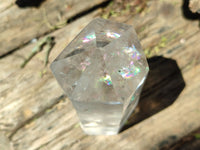 Polished Clear and Whispy Quartz Crystals x 4 From Madagascar - Toprock Gemstones and Minerals 