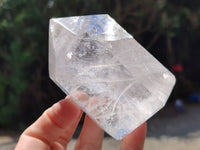 Polished Clear and Whispy Quartz Crystals x 4 From Madagascar - Toprock Gemstones and Minerals 