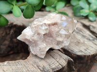 Natural Smokey Phantom Quartz Clusters x 12 From Luena, Congo - Toprock Gemstones and Minerals 
