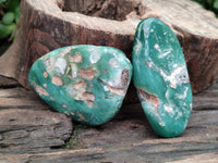 Polished Emerald Mtorolite Free Forms x 12 From Zimbabwe - Toprock Gemstones and Minerals 