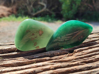 Polished Emerald Mtorolite Free Forms x 12 From Zimbabwe - Toprock Gemstones and Minerals 