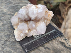 Natural Amethyst Spirit Quartz Clusters x 3 From South Africa - Toprock Gemstones and Minerals 
