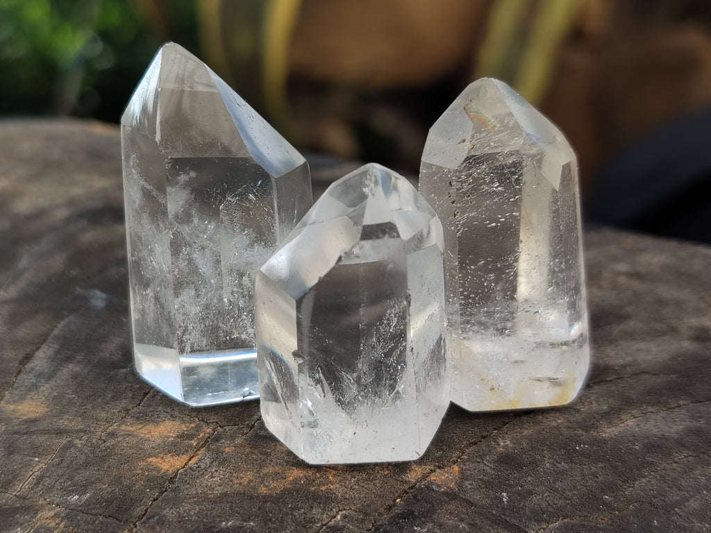 Polished Small Clear Quartz Crystals x 39 From Madagascar - Toprock Gemstones and Minerals 