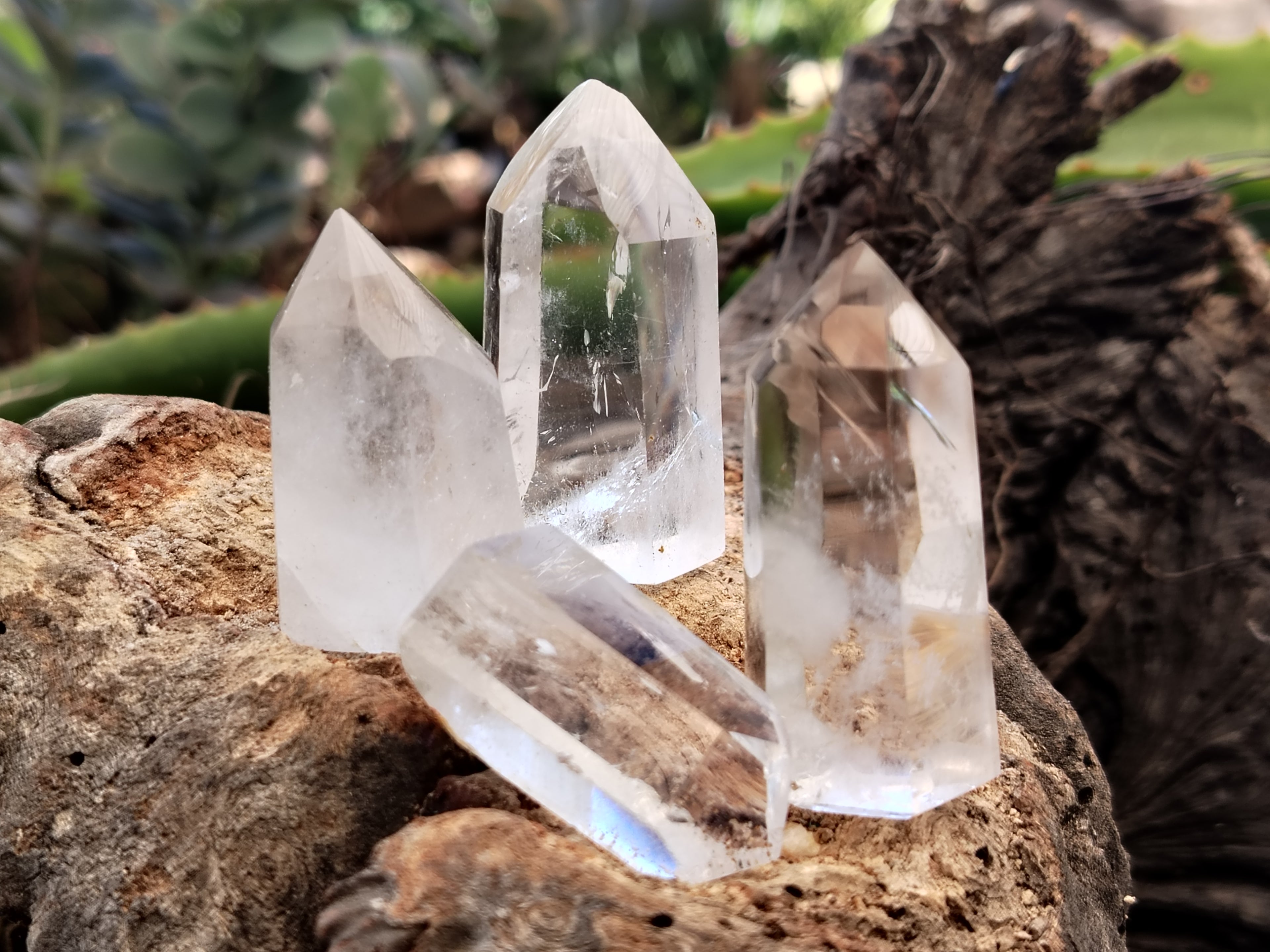 Polished Small Clear Quartz Crystals x 39 From Madagascar - Toprock Gemstones and Minerals 