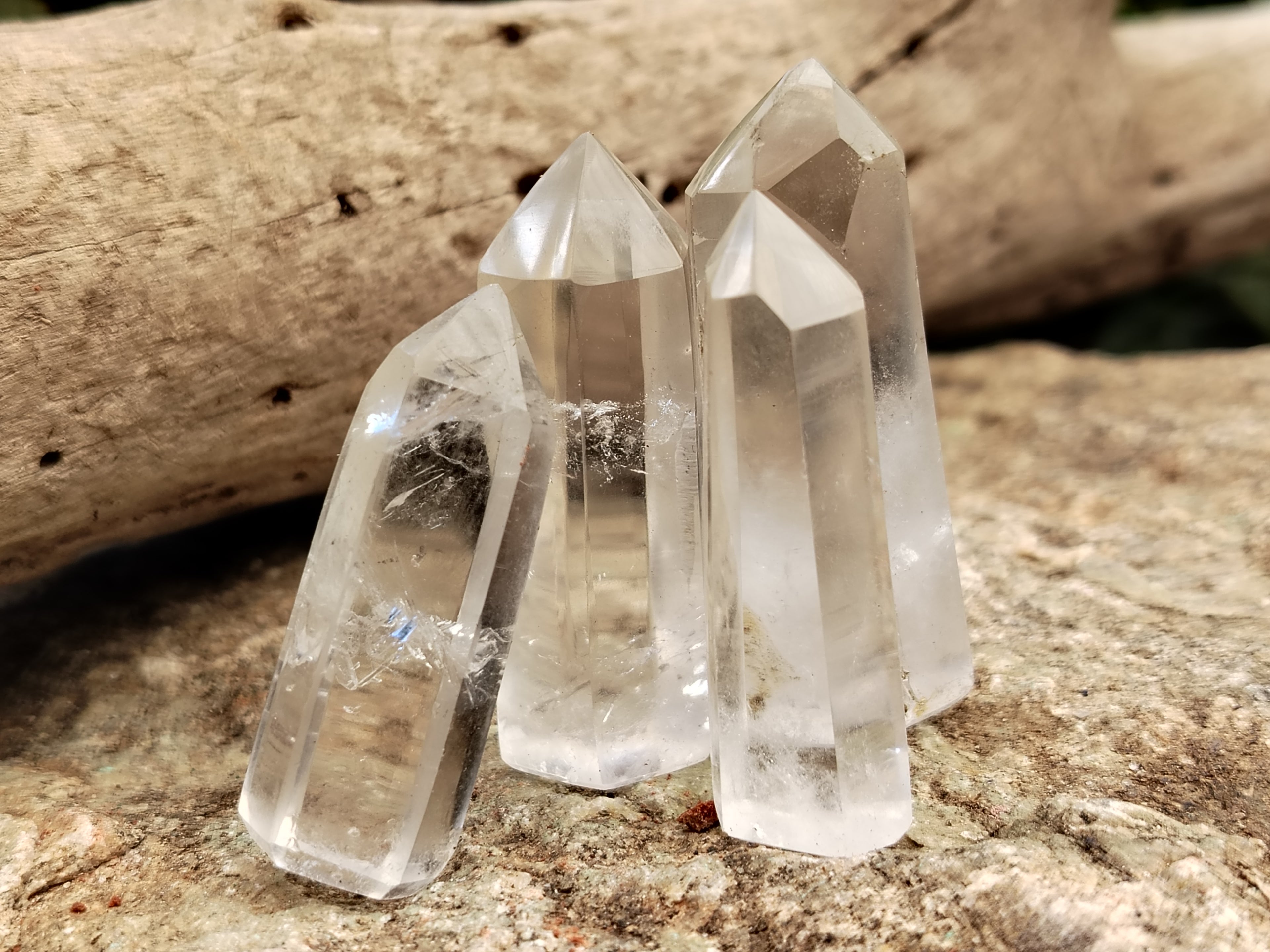 Polished Small Clear Quartz Crystals x 39 From Madagascar - Toprock Gemstones and Minerals 