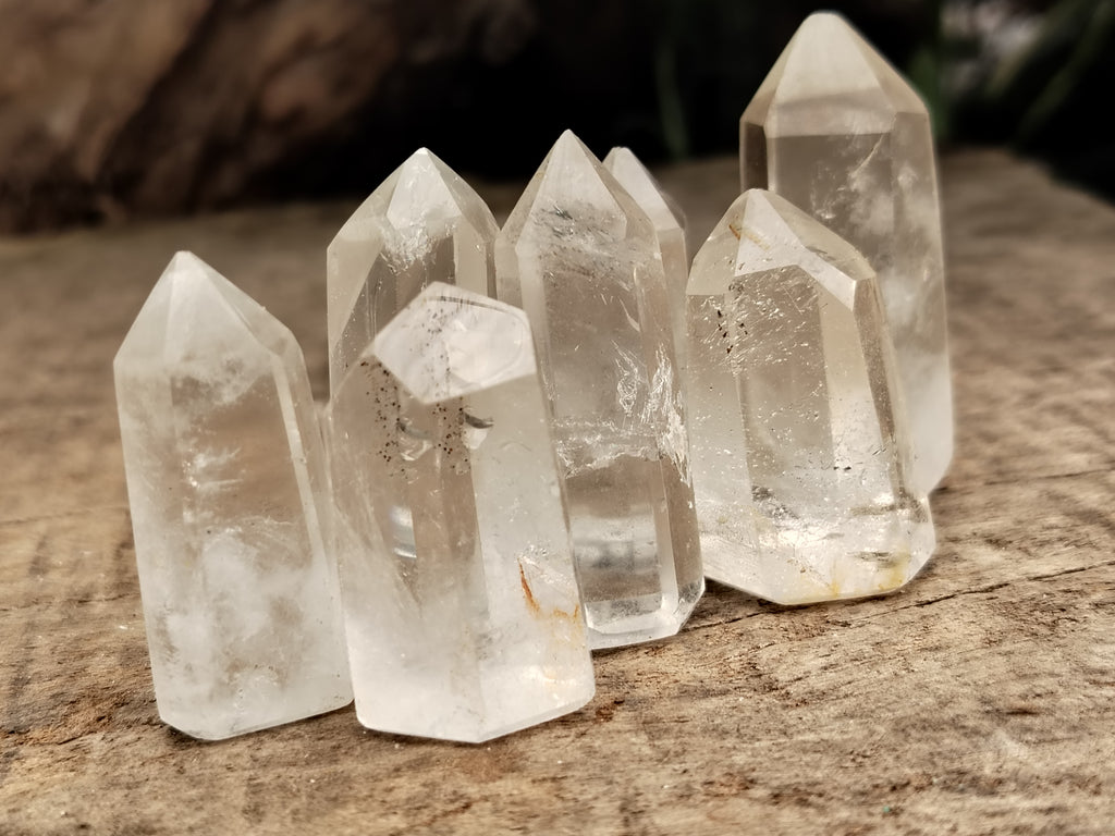 Polished Small Clear Quartz Crystals x 39 From Madagascar - Toprock Gemstones and Minerals 