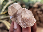 Natural Smokey Phantom Quartz Clusters x 35 From Luena, Congo - Toprock Gemstones and Minerals 