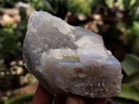 Natural Etched Blue Chalcedony Specimens x 12 From Nsanje, Malawi - Toprock Gemstones and Minerals 