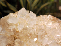 Natural Limonite Quartz Clusters x 2 From Solwezi, Zambia - Toprock Gemstones and Minerals 