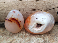 Polished Carnelian Palm Stones x 16 From Madagascar - Toprock Gemstones and Minerals 