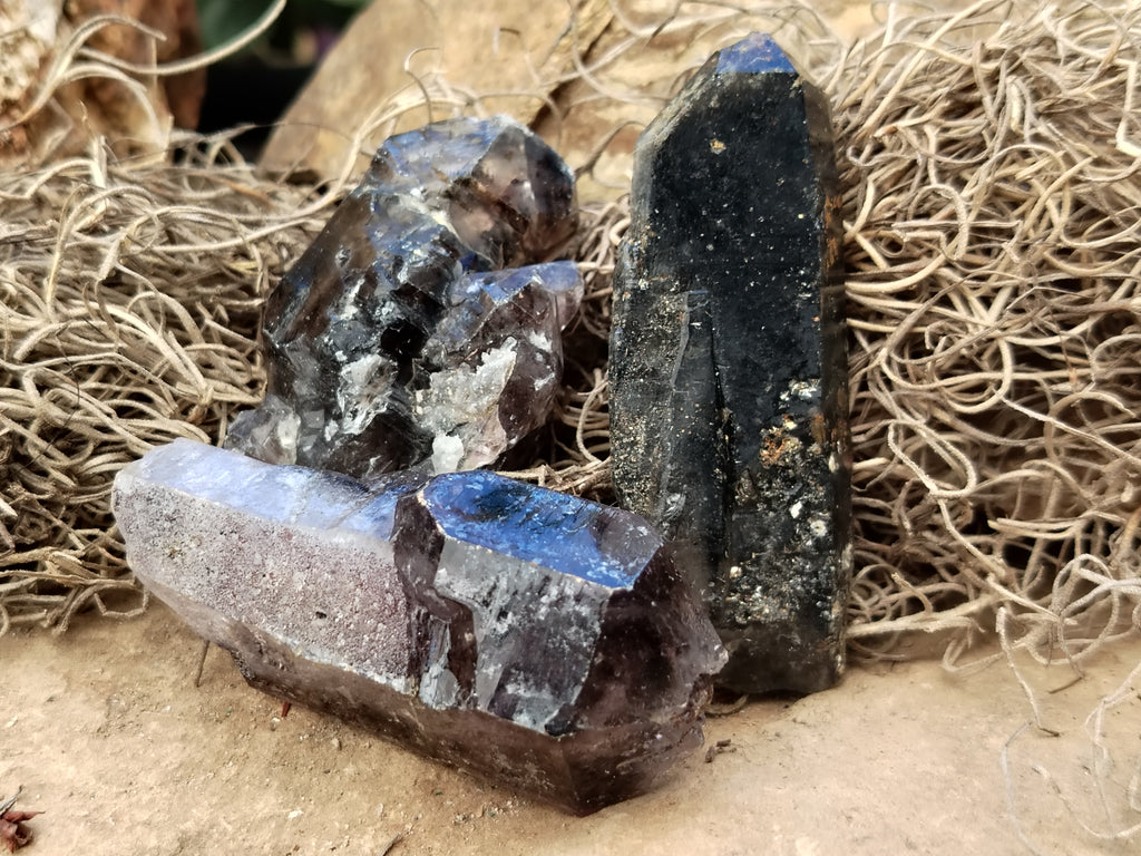 Natural Mixed Quartz Specimens x 24 From Southern Africa - Toprock Gemstones and Minerals 
