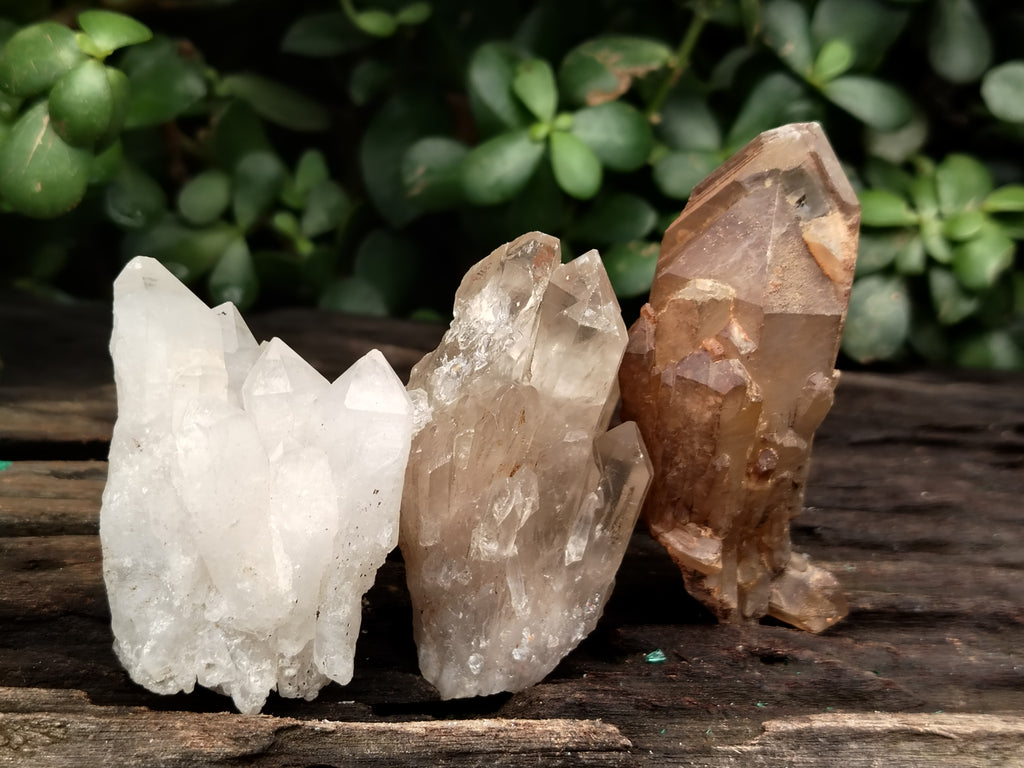 Natural Mixed Quartz Specimens x 24 From Southern Africa - Toprock Gemstones and Minerals 